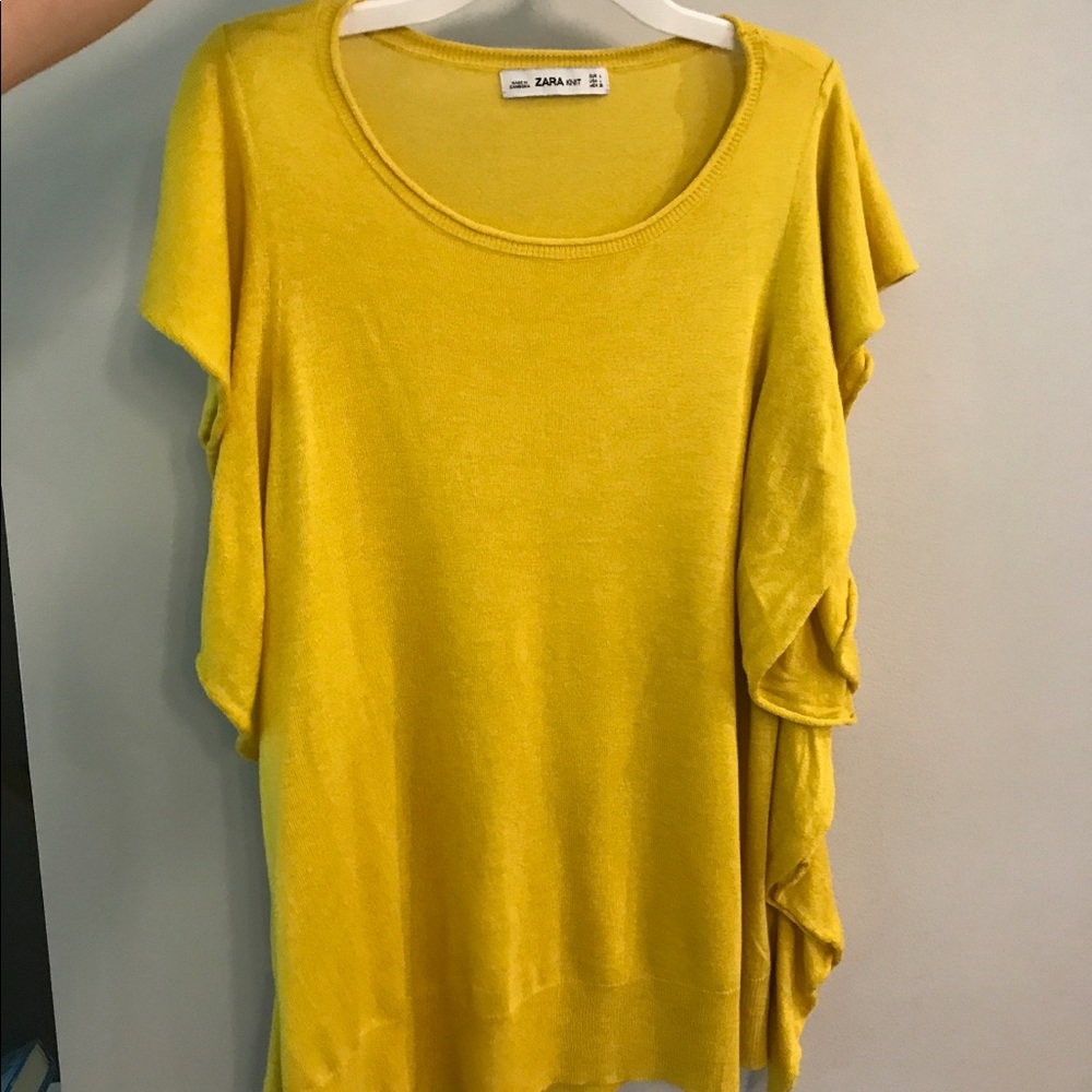 Zara knit short sleeve